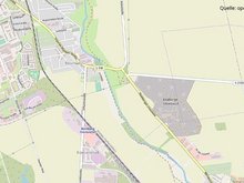 Openstreetmap-Kartenausschnitt Bernburg-Baalberge mit Lettbruch.