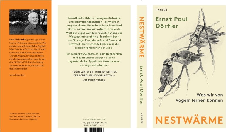 Buchumschlag von Ernst Dörfler Nestwärme.